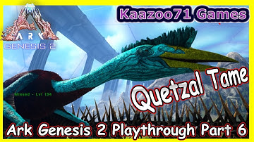 Ark Genesis 2 How to Tame a Quetzal In Tek Suit  💥 - Playthrough Part 6