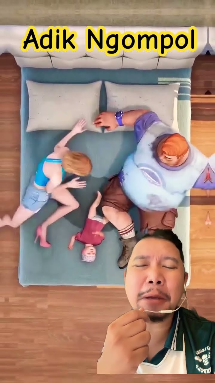 ADIK TIBA TIBA NGOMPOL DIKASUR!!!?? #funny #gaming #gta #shortsfeed #shorts