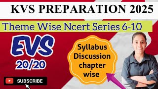KVS 2025 EVS SYLLABUS| How to prepare evs for kvs|#kvs #kvs2025 #evs#prt #kvsprt #kvs_prt #evsncert
