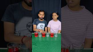 Khali vs Bhara Glass Challenge 😱 | Kaun Jeetega? #challenge #viral #trending #shorts