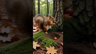 The Great Squirrel Acorn Hunt! 🐿️ | Can You Find the Hidden Treasures? #shorts #new