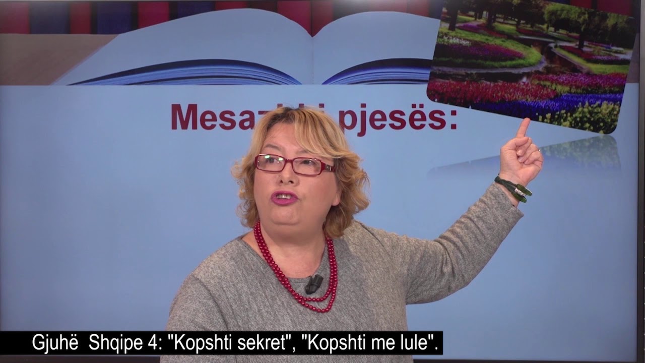 GJUHË SHQIPE 4   'Kopshti sekret', 'Kopshti me lule'
