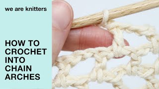 How to crochet into chain arches | WAK Resimi