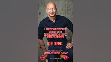 "Jeff Bezos Success Story 🔥 | Amazon Founder’s Quote Motivational Video #JeffBezos #Amazon #Success"