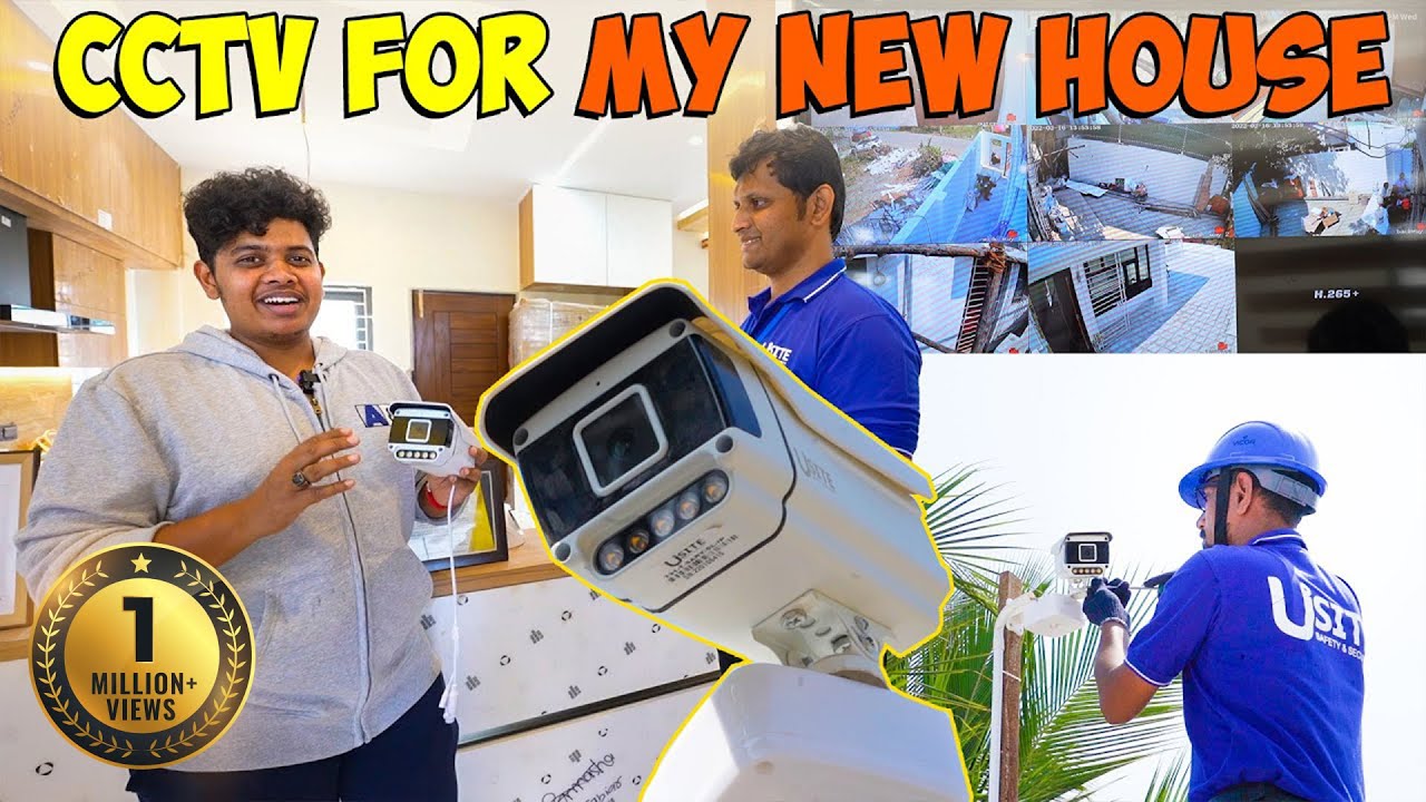 New CCTV For My New House - USITE SAFETY \u0026 SECURITY - Irfan's View