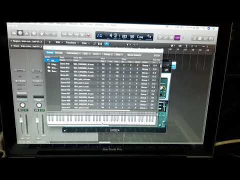 How to sample sound in Logic pro X with EXS24 Sampler.