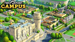 TWO POINT CAMPUS | FIRST LOOK | Build Universities in this Promising NEW Tycoon Building Sim