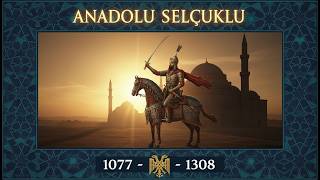 Anadolu Selçuklu Devleti  (1077-1308)🏛️  ⚔️:🌙 Anadolu'nun İlk Türk İmparatorluğu 👑