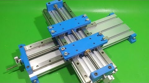 Homemade Milling Machine DIY X Axis Slide Linear Motion 3D Printer 2