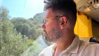 Greek Islands LIVE: Bus in Ikaria (from Agios Kyrikos to Therma)