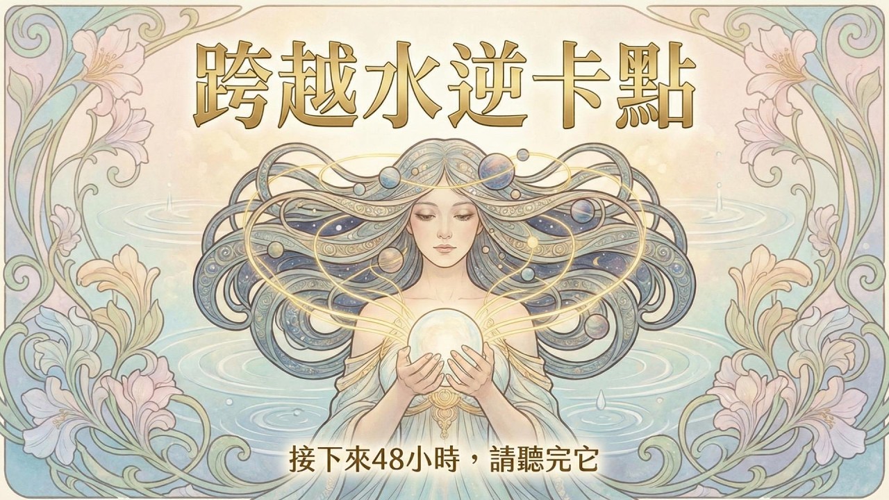 睡眠引導｜洗淨焦慮與情緒泥沼，雙魚座水逆期間的深海高頻療癒