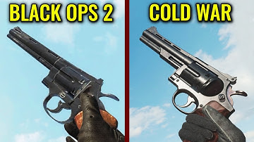 Black Ops Cold War vs Black Ops 2 - Weapons Comparison
