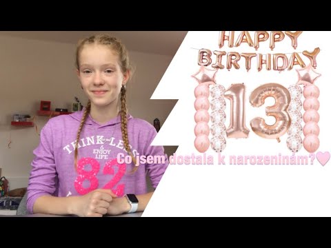 Video: Co Dát Dívce K Jejím 11. Narozeninám