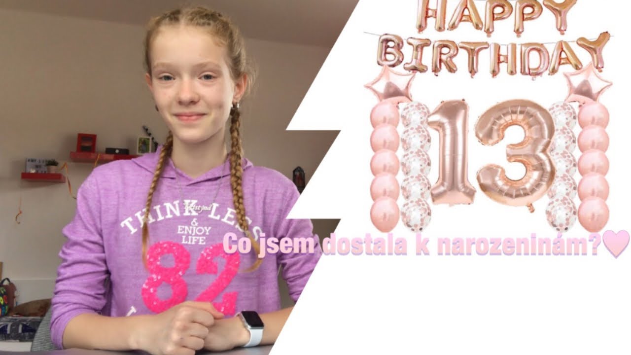 Co jsem dostala k narozeninám?🥰