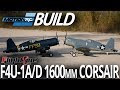 FlightLine RC F4U-1A/D 1600mm Corsair - Build Video - Motion RC