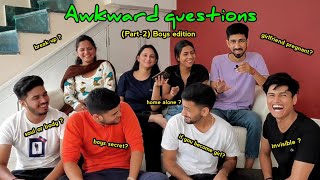 Asking guys *Awkward* questions girls are too afraid to ask | part-2 | Munna Shubham Thakur