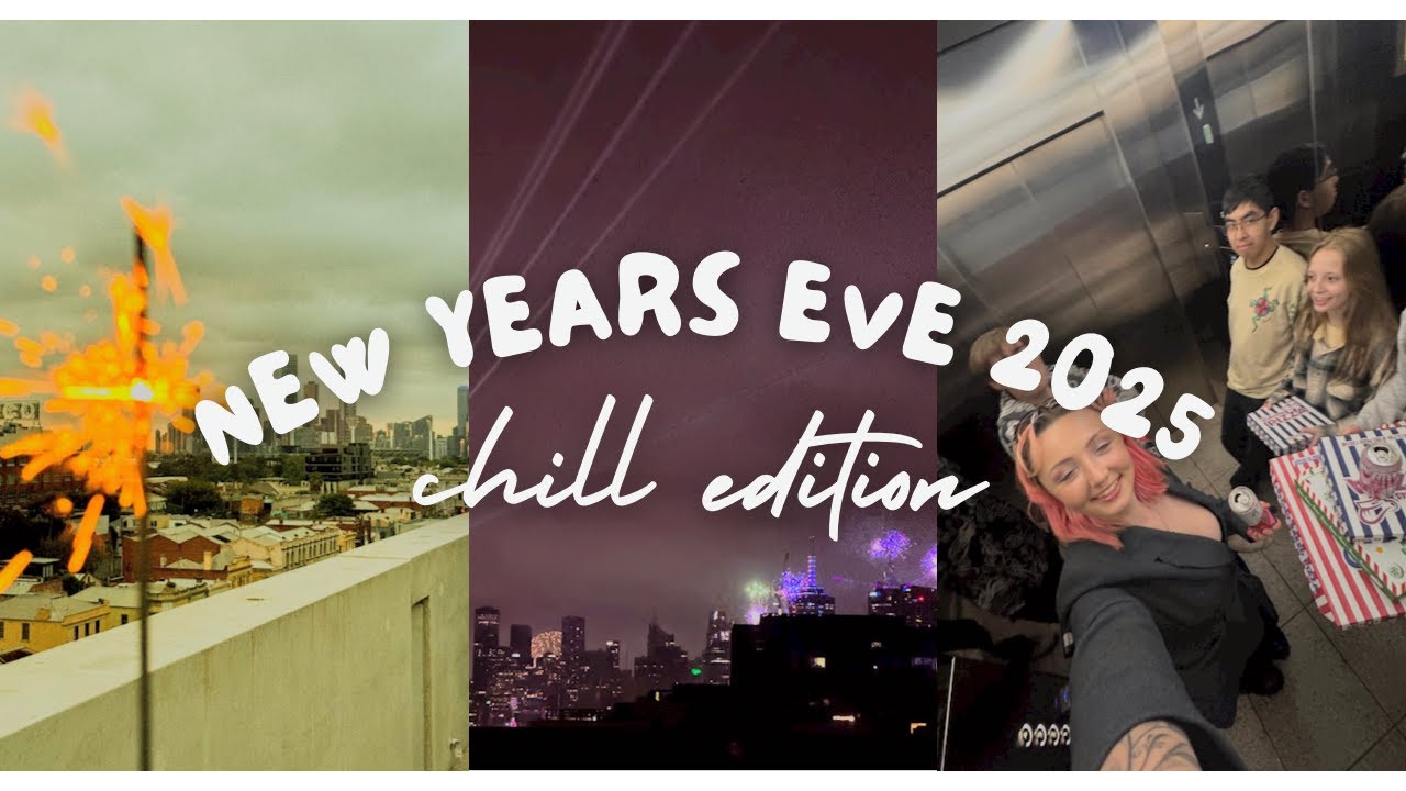New Years Eve 2025 chill night with family & friends - YouTube