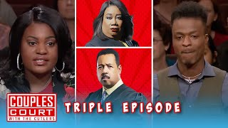 Are His LateNight Recording Sessions More Than Work? (Triple Episode) | Couples Court