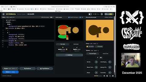 CSSBattle for DECEMBER 14 (2025)
