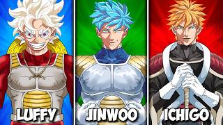 What if Anime Characters Were Saiyans (Luffy, Jinwoo, Naruto, Ichigo...)