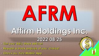 Stocks to Buy: AFRM Affirm Holdings Inc 2022 08 25