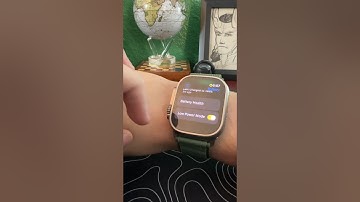 Low power mode Battery Test on Apple Watch Ultra