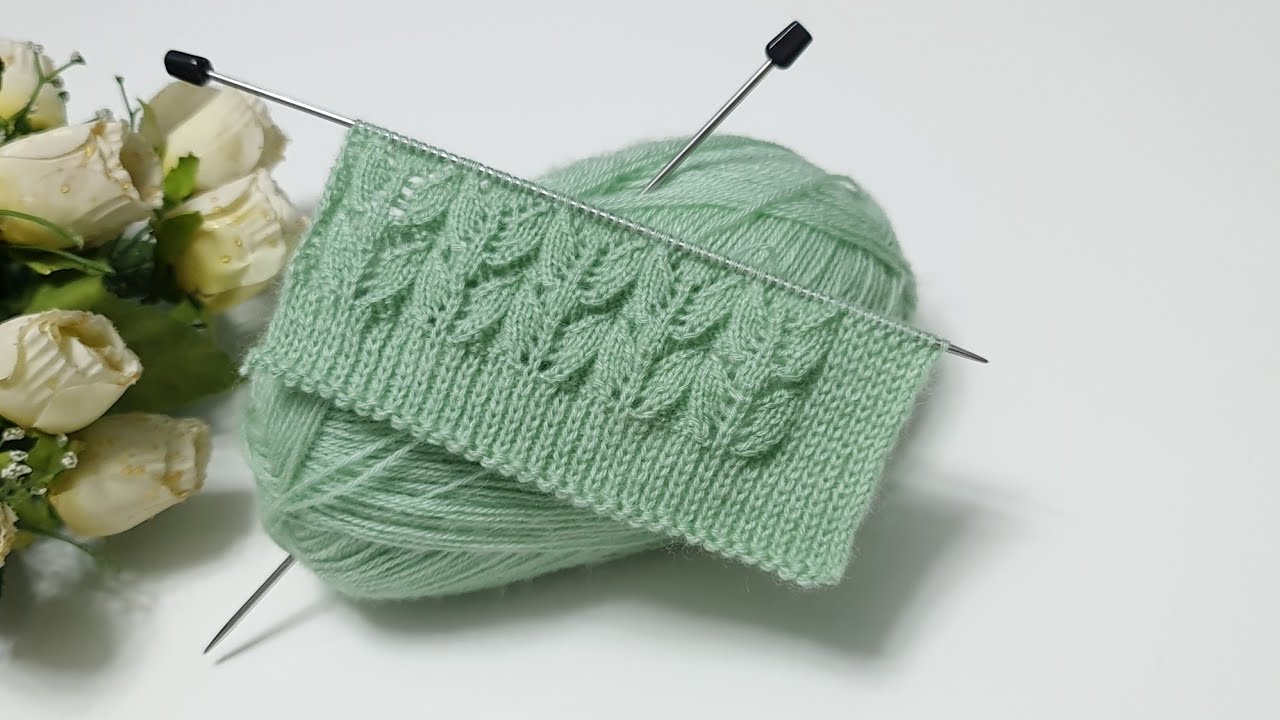 İki şiş çok güzel örgü modeli / very beautiful knitting pattern