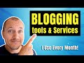 Blogging Tools &amp; Services I Use Every Month!
