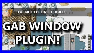 Plugin - Gab Window Tutorial - RPG MAKER MV