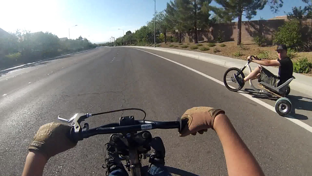 Drift Trike Downhill [YLD] YouTube