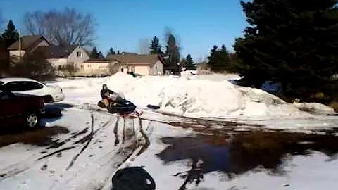 Old school bank jumping 1