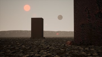 first UE5 project | The Cubes On Mars