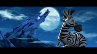 tiger zebra fun 3D animation