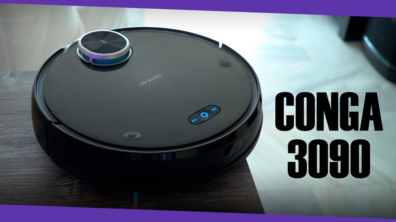 Conga 3090 | El robot aspirador guiado por láser!! - YouTube