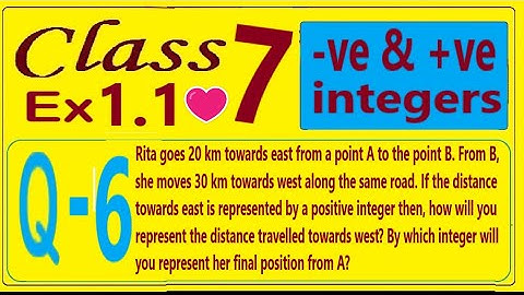 Class 7 Maths | Ex 1.1 | Q - 6