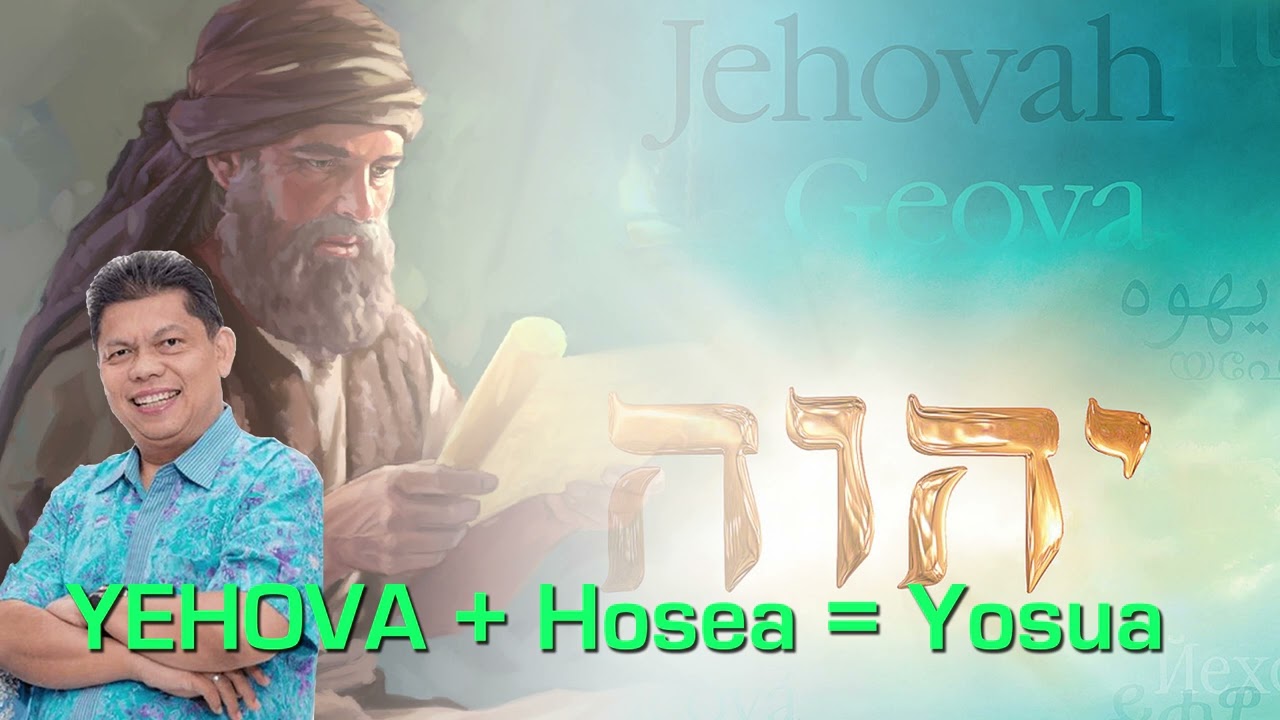 YEHOVA + Hosea = Yosua - oleh Pdt. Petrus Agung Purnomo