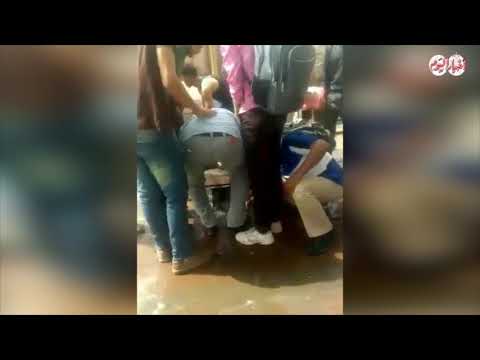 أخبار اليوم ماسوره مياه تنقذ ركاب قطار المنوفية من حرارة الجو