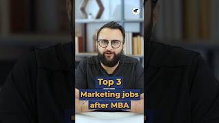Top marketing jobs after MBA| MBA marketing jobs salary! #mba  #shorts #short #shortvideo