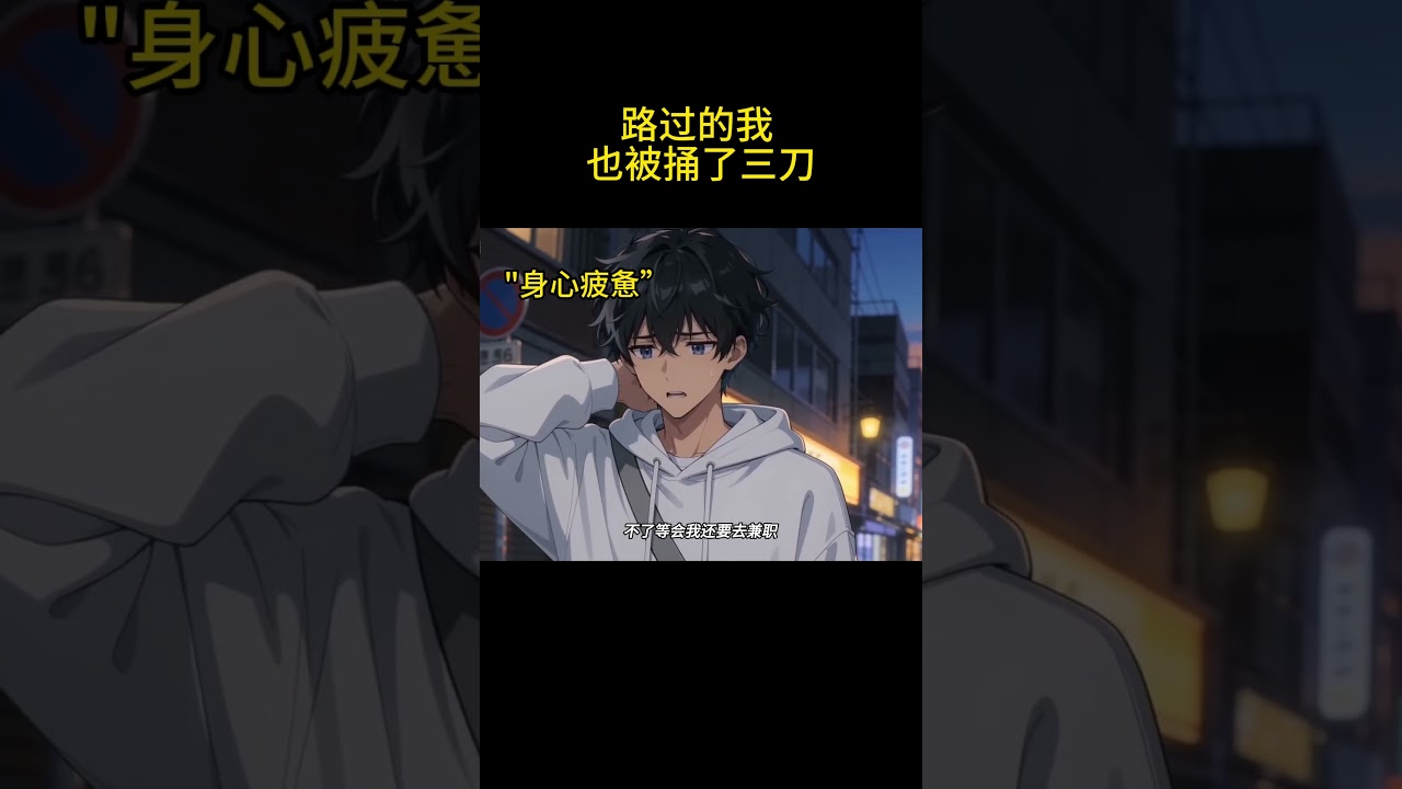 路过的我 也被捅了三刀 、说话太伤人了#搞笑 #原创动画 #aigc #anime #ai动漫 #搞笑 #原创动画 #ai漫剧