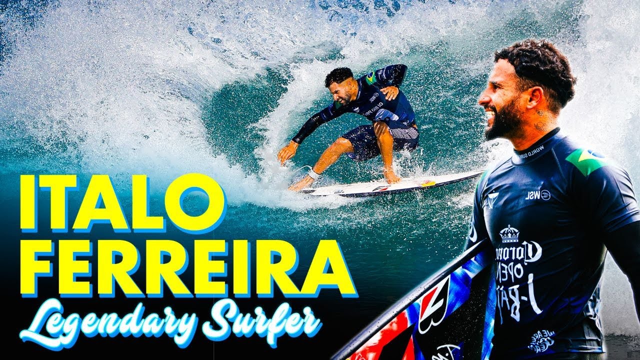 ITALO FERREIRA IS THE BEST BRAZILIAN SURFER NOWADAYS