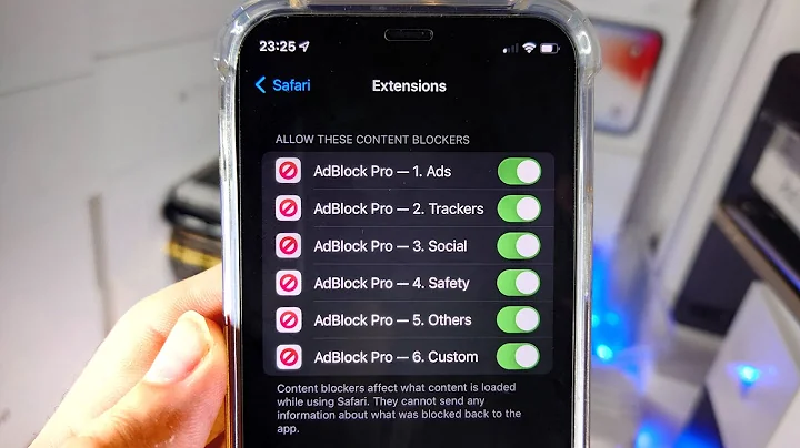 ANY iPhone How To Block Ads in Safari app!