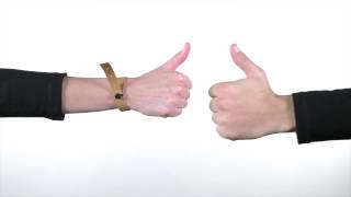 How to use wristbands with plastic snap fastener