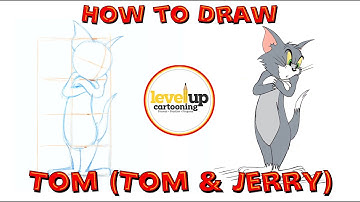 Draw Tom from the new Tom and Jerry Movie