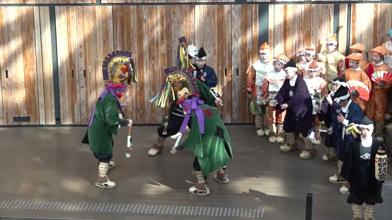 マチニワ 八戸 えんぶり 研賛会　けんさんかい 20260220 青森県 八戸市 2026