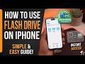 Use a USB Flash Drive on iPhone Easily
