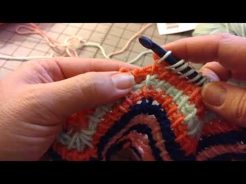 Tunisian Crochet Increase Option 2