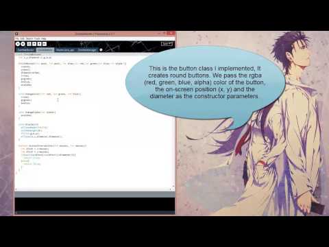 Creative Programming for Digital Media & Mobile Apps, first programming assignment - Zombie Buster