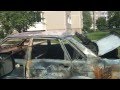 Iphone 5s 120fps burned car