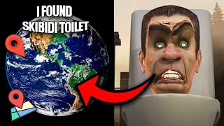 I Found Skibidi Toilet  On Google Maps! 