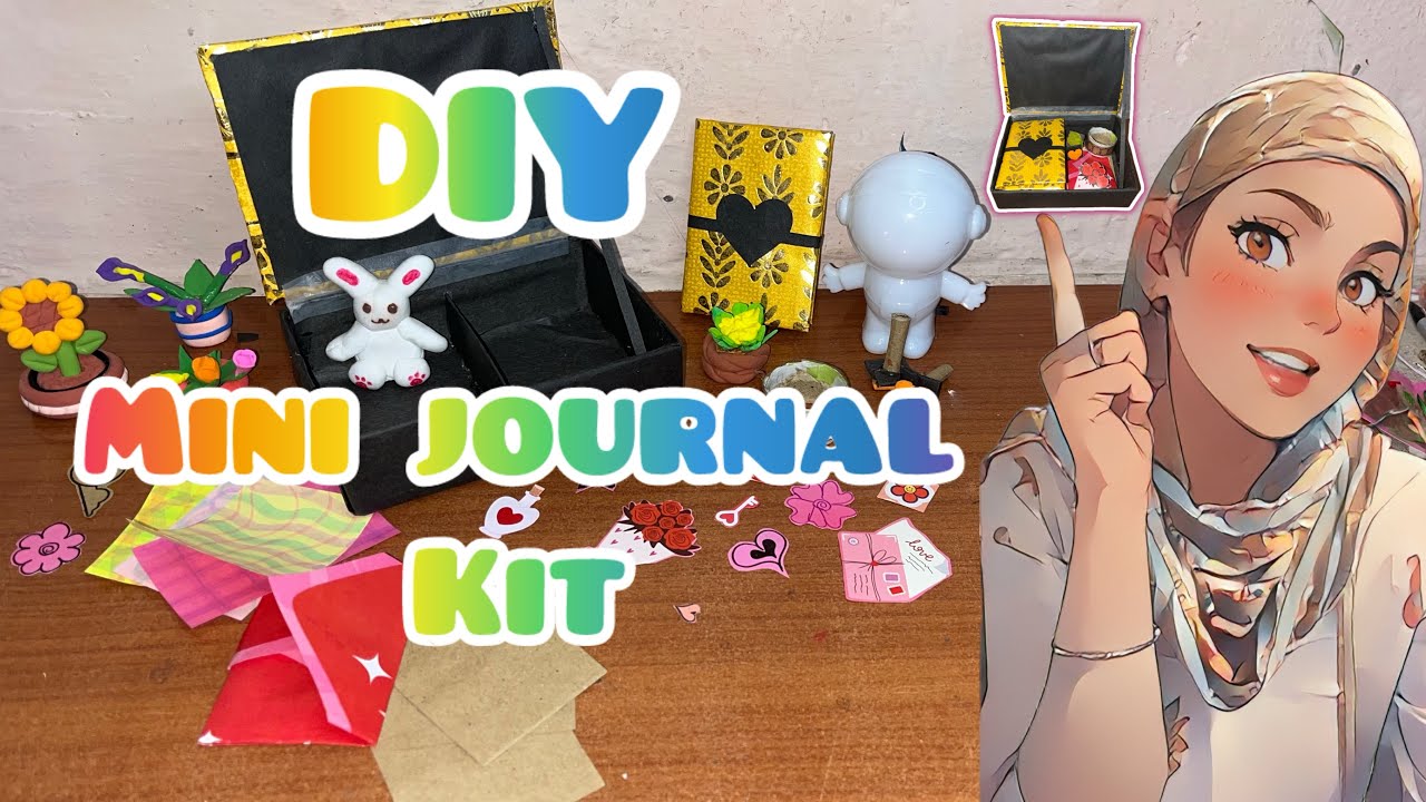 Create Your Own Mini Journal Kit Set: DIY Tutorial - YouTube